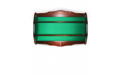 Полка П-2 сосна (№1,Сукно Euro Pro 50 ш1.98м Yellow green)