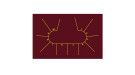 Сукно для покера Iwan Simonis 7410 Professional Texas Poker Hold`em Burgundy