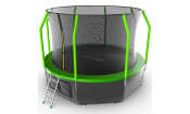 Батут EVO JUMP Cosmo 12ft (Green) + Lower net Батут EVO JUMP Cosmo 12ft (Green) + Lower net