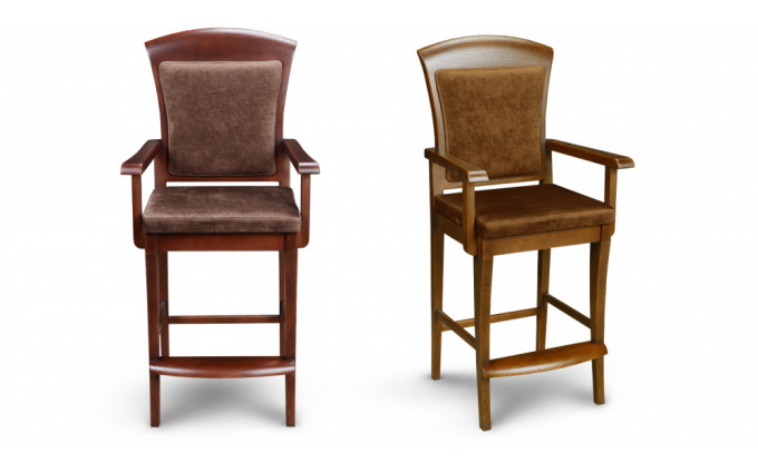 !Стул бильярдный дуб (№1,Ткань Vilvet Lux,06 Velvet-Lux)